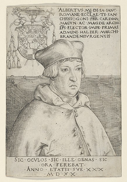 Lucas Cranach the Elder, Cardinal Albrecht of Brandenburg