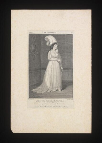James Roberts, Miss Mansell as Leonora