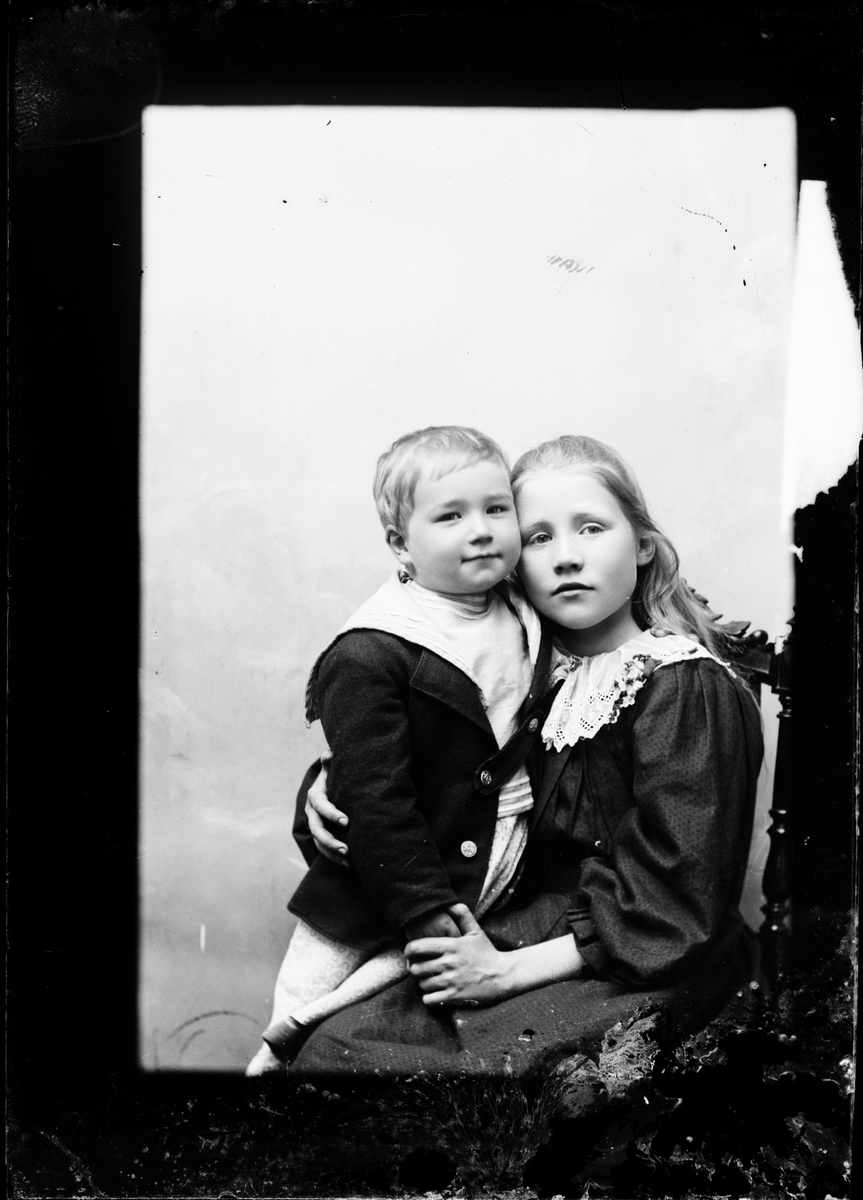 Skötsner-Edhlund, The Siblings Ruth Skötsner and Josef Edhlund, Östhammar, Uppland