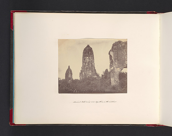 John Thomson, Ancient Wat Ruins near Ayuthia in the Interior