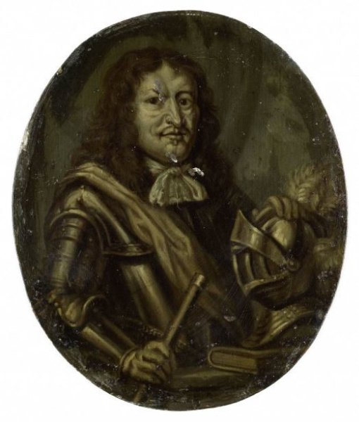 Arnoud van Halen, Portrait of Joan van Paffenrode, Baron of Ghussigny, Dramatic Poet