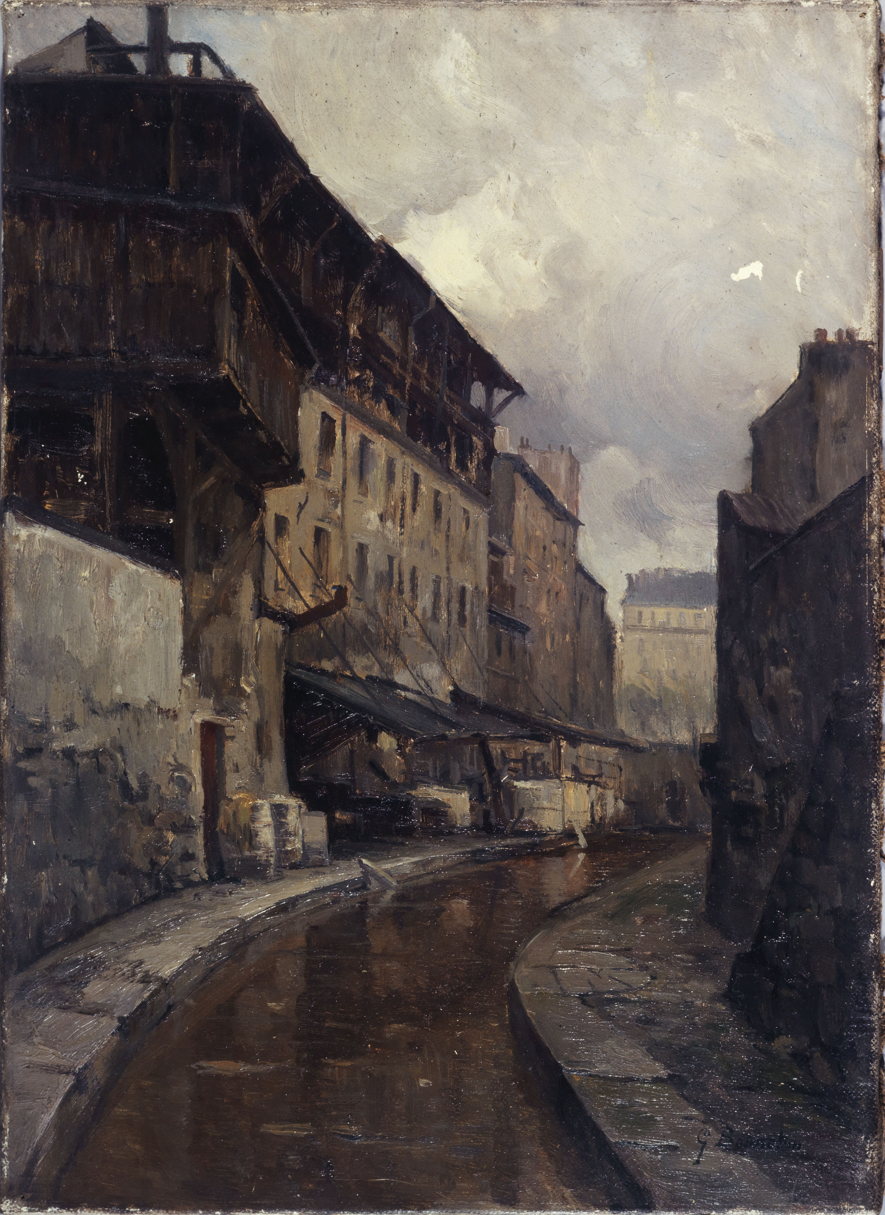 Germain Eugène Bonneton, La Bièvre, rue de Valence
