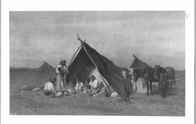 August von Pettenkofen, Encampment of Bohemians