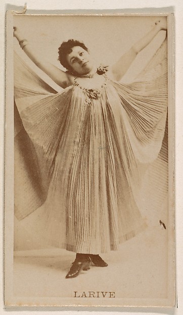 Kinney Brothers Tobacco Company, Larive, from the Actresses series (N245) issued by Kinney Brothers to promote Sweet Caporal Cigarettes
