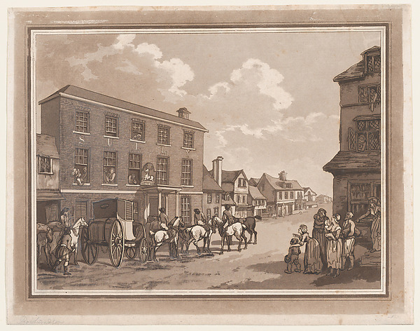 Thomas Rowlandson, Reigate (An Excursion to Brighthelmstone)