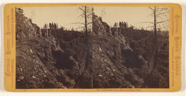 Eadweard J. Muybridge, View from Cape Horn, looking East.
