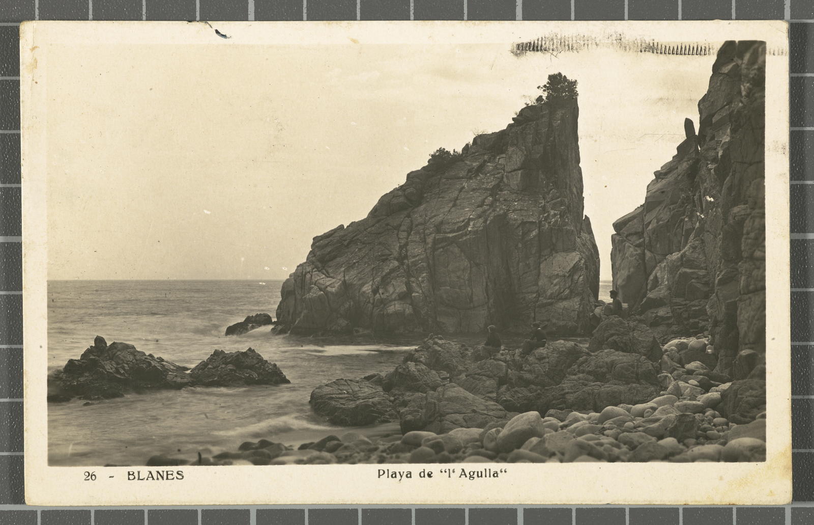Desconegut, 26 - Blanes. Playa de "l'Agulla"