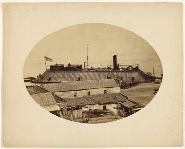 Unknown, Mississippi River Iron Clad Gun Boat "Essex" Which Ran The Vicksburg Batteries