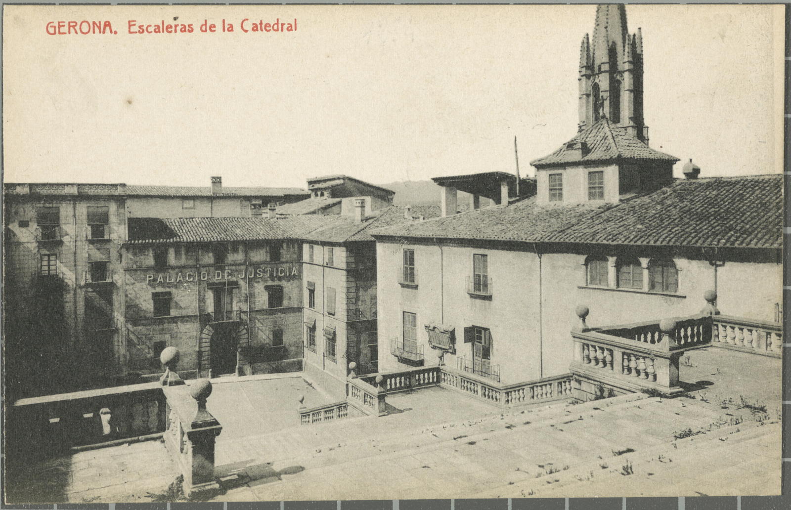 Desconegut, Gerona, Cathedral Stairs