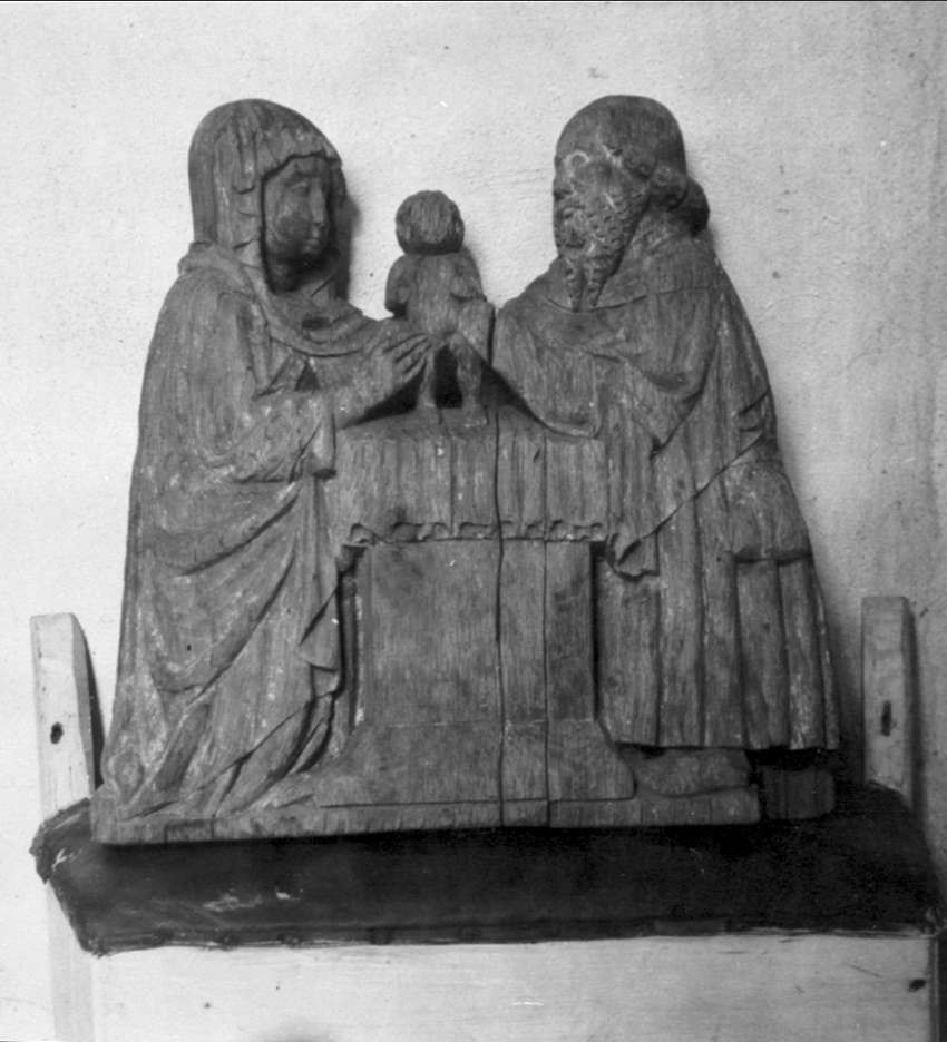 Unknown artist, Brismene kyrka. Kyrkskulpturer i trä.
