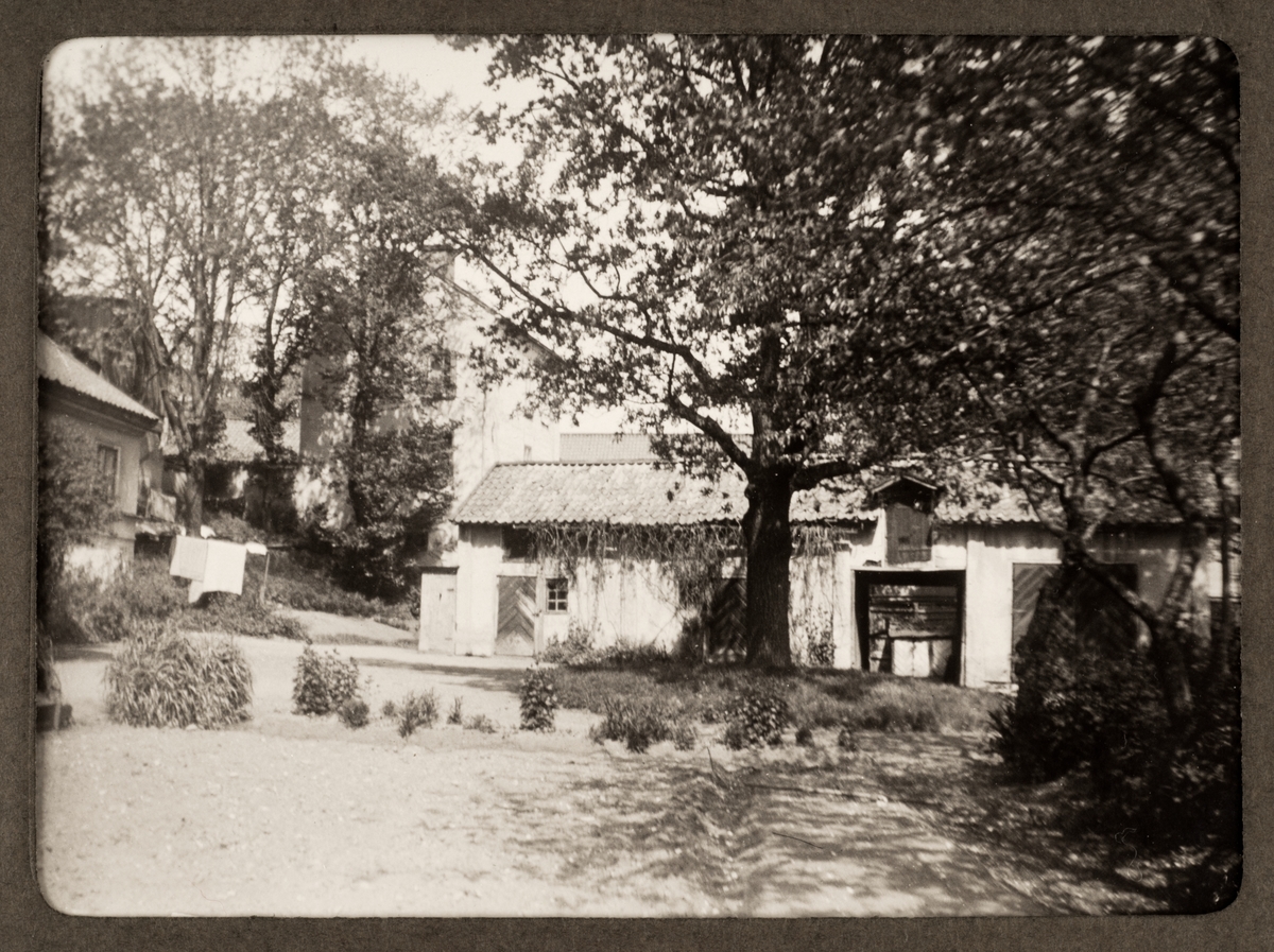 August Fredrik Schagerström, "Upsala. Studentkårens gård vid Odinslund", sannolikt Odinslund 5, Uppsala 1926