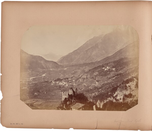 Unknown, View from Dorf Tyrol. Meran. Austrian Tyrol