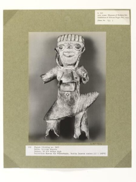 Walker Evans, Figure with Bell at Neck.  Benin