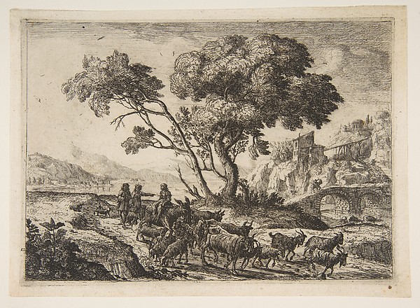 Claude Lorrain (Claude Gellée), Departure for the Fields