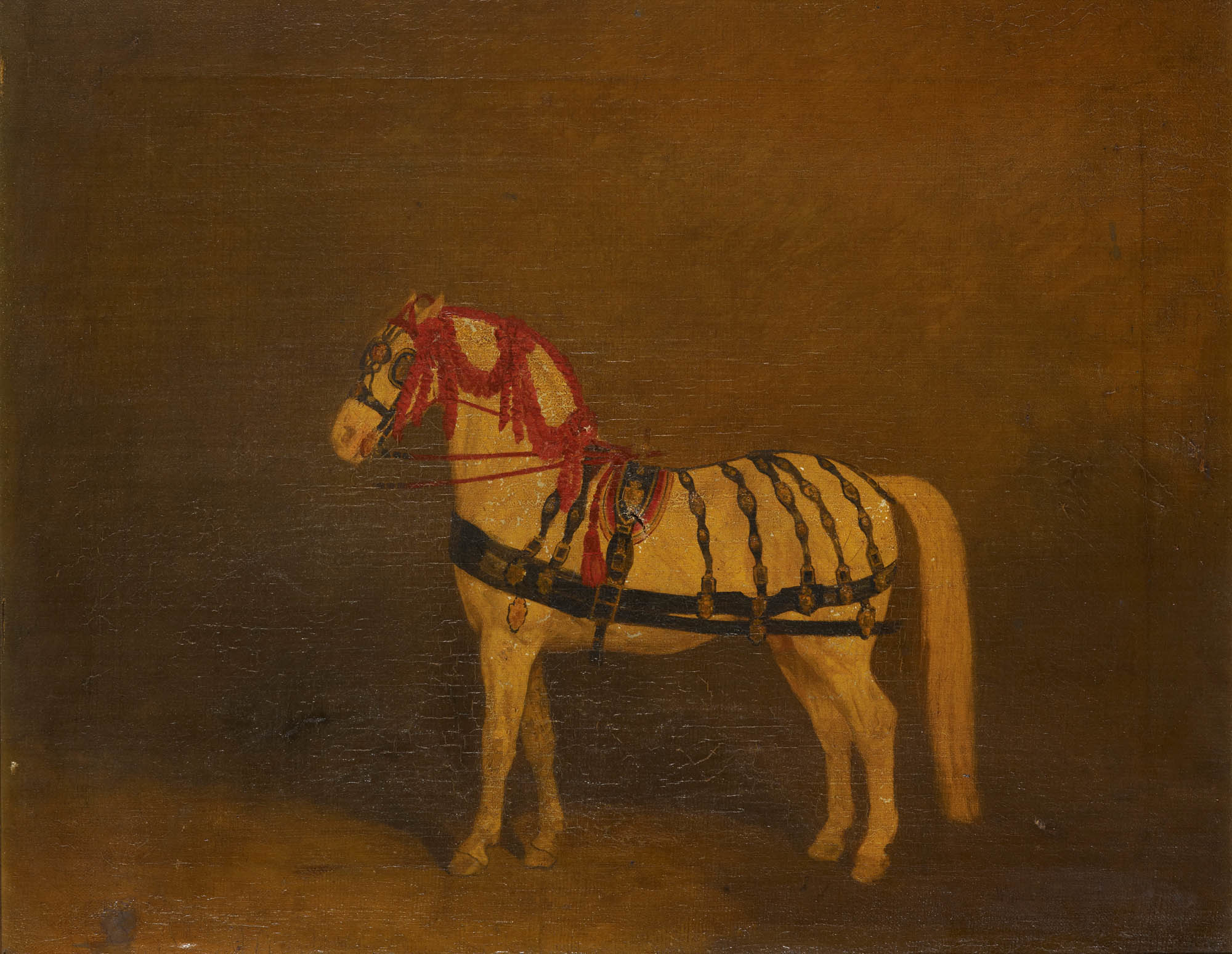 Richard Barrett Davis, A Cream Carriage Horse