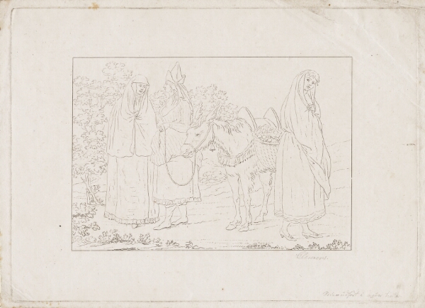 J.F. Clemens, Illustration efter Murphy: "Travels in Portugal"