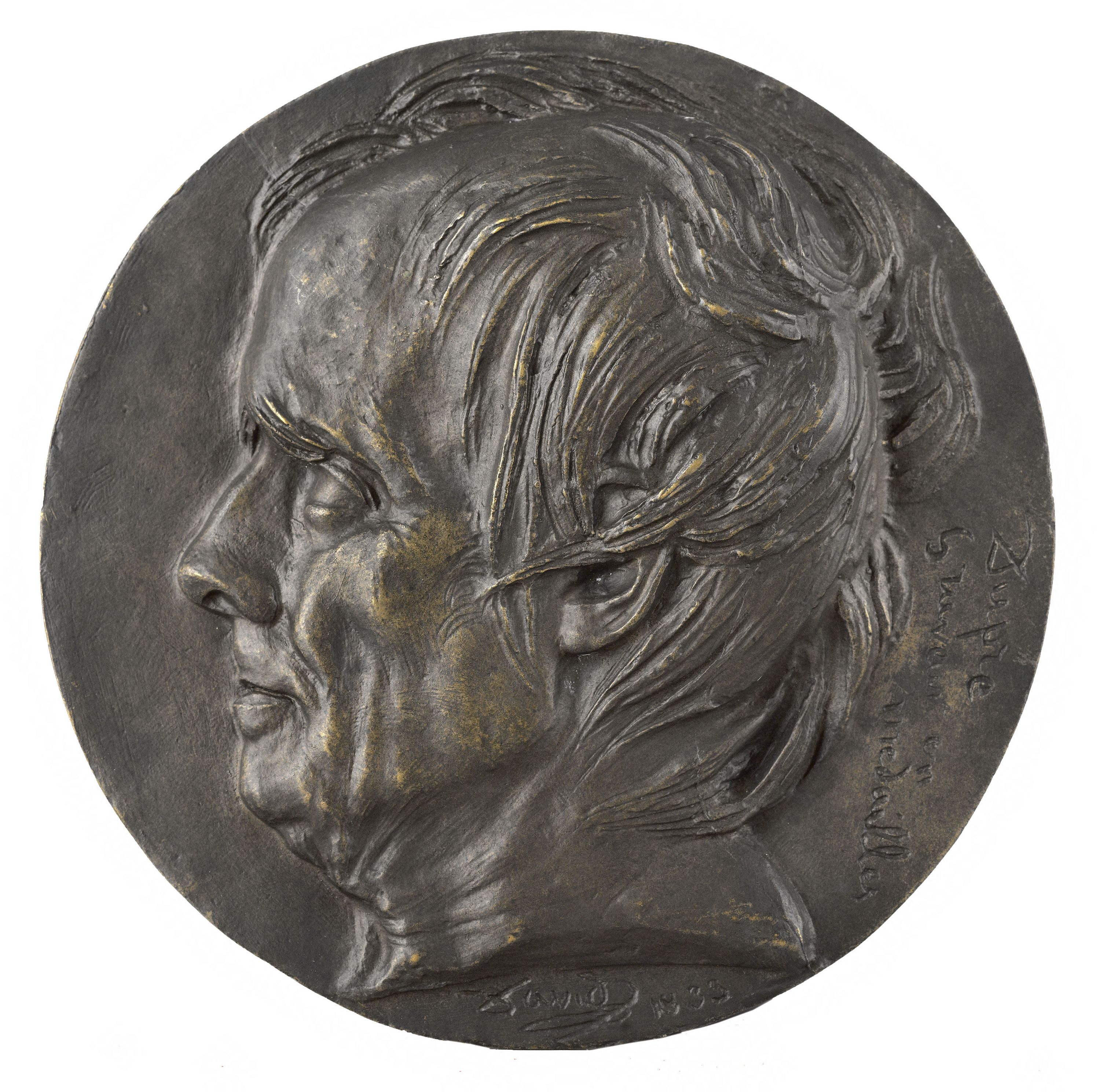 David d'Angers, Portrait d'Augustin Dupré (1748-1833), orfèvre et graveur en médaille