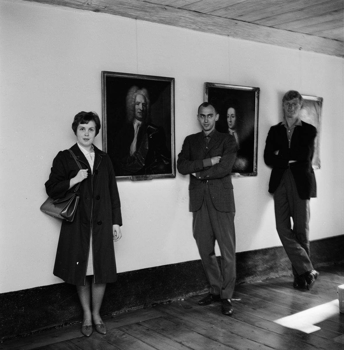 Uppsala-Bild, Sal i Skytteanum, Uppsala 1964