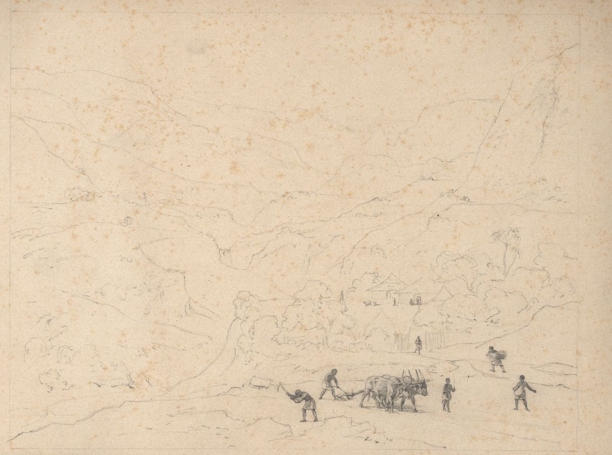 Johann Martin Bernatz, Das Tal des Berges Tschakka