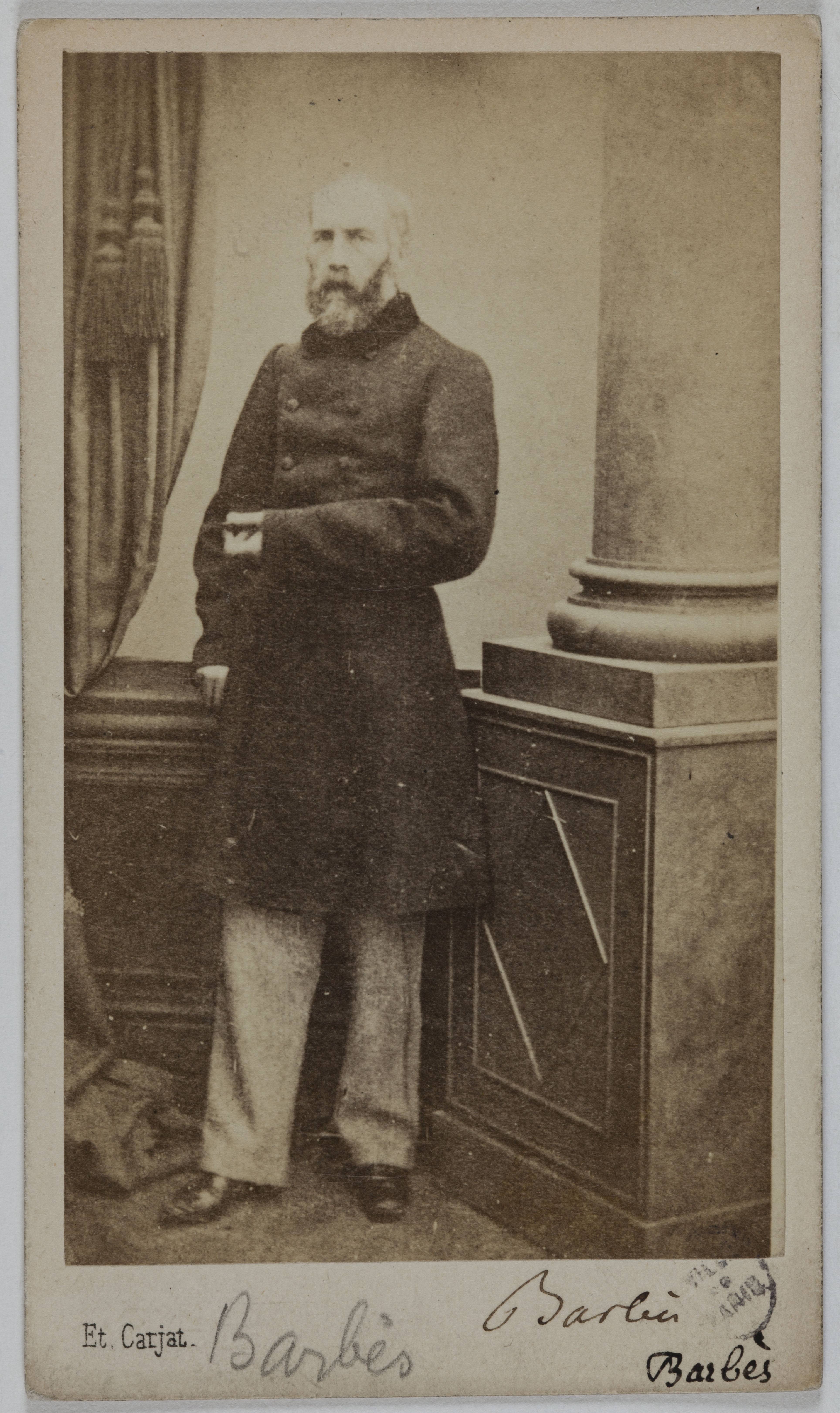 Etienne Carjat, Portrait d'Armand Barbès (1809-1870), (homme politique, emprisonné entre 1849 et 1854)