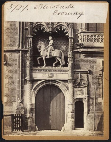 Francis Frith, Blois Castle.  Doorway