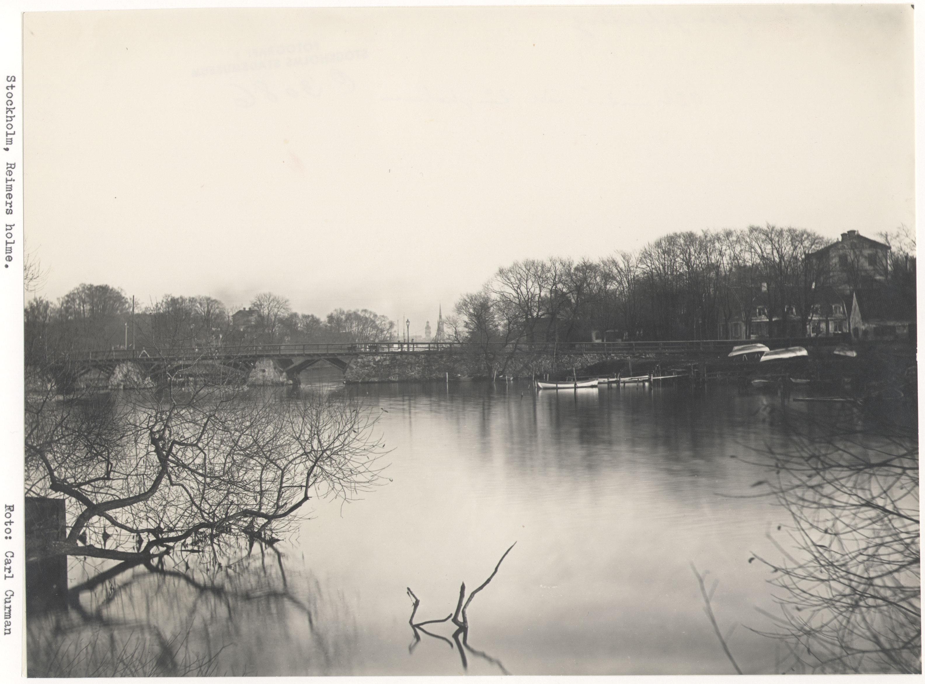 Carl Curman, Stockholms innerstad
