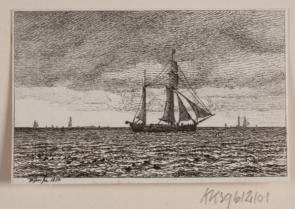 Vilhelm Kyhn, En galease for fuld sejl