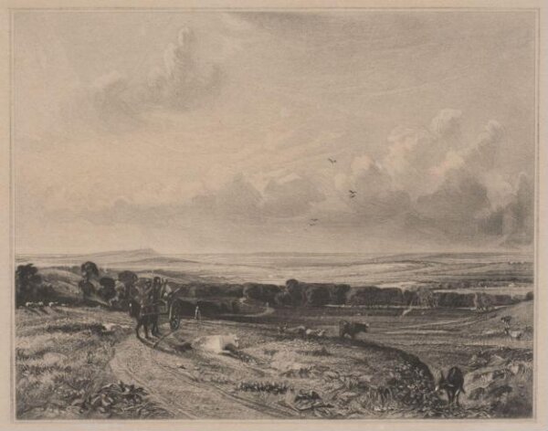 Constable, John RA, Hampstead Heath, Harrow in the distance