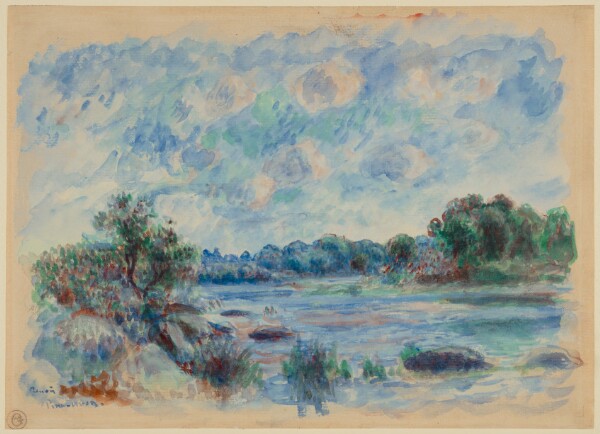 Pierre-Auguste Renoir, Landscape at Pont-Aven
