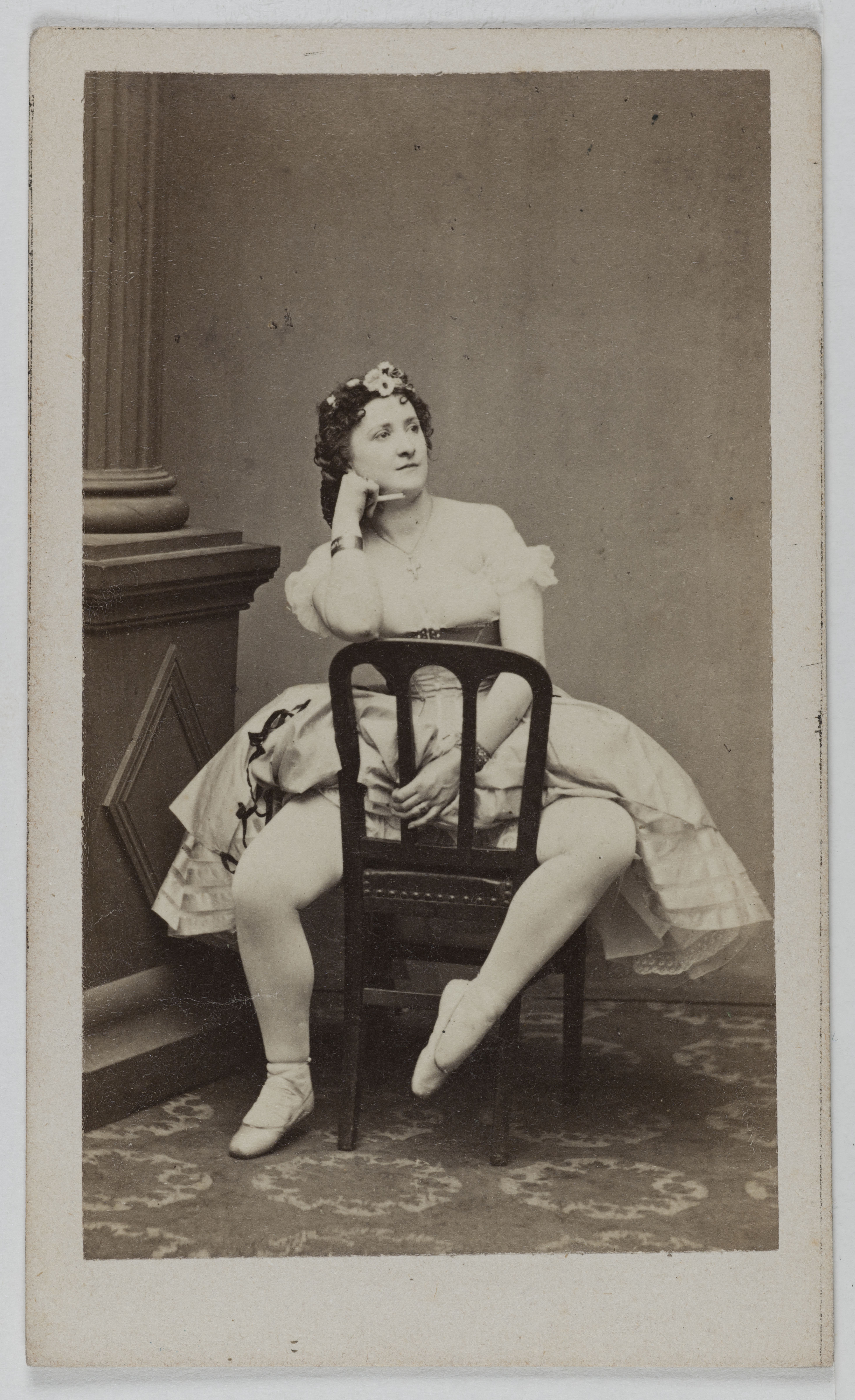 Ulric Grob, Portrait de Leprat Clémentine, (danseuse)