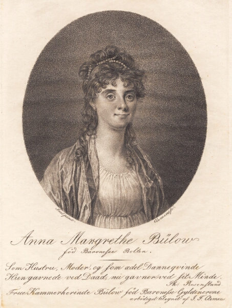 J.F. Clemens, Anna Margrethe Bülow