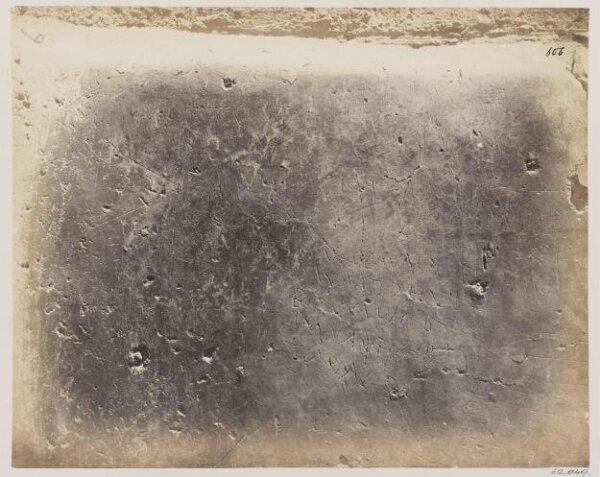 Parker, John Henry, Excavations, 1867 - Guard-house of the seventh Cohort of the Vigili, c. A.D. 230. Graffiti on the plaster of the walls.