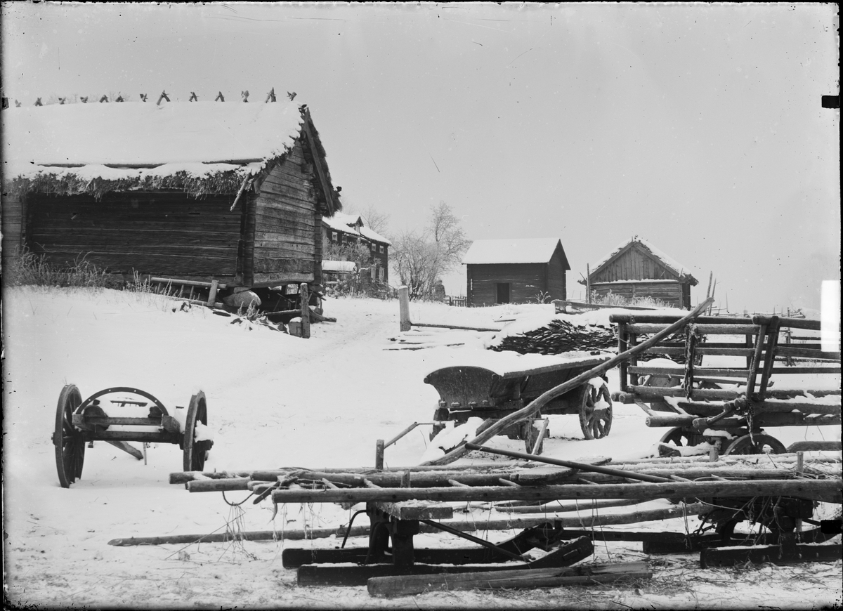 Johan Lundin, Gårdsmiljö, Bärby, Funbo socken, Uppland