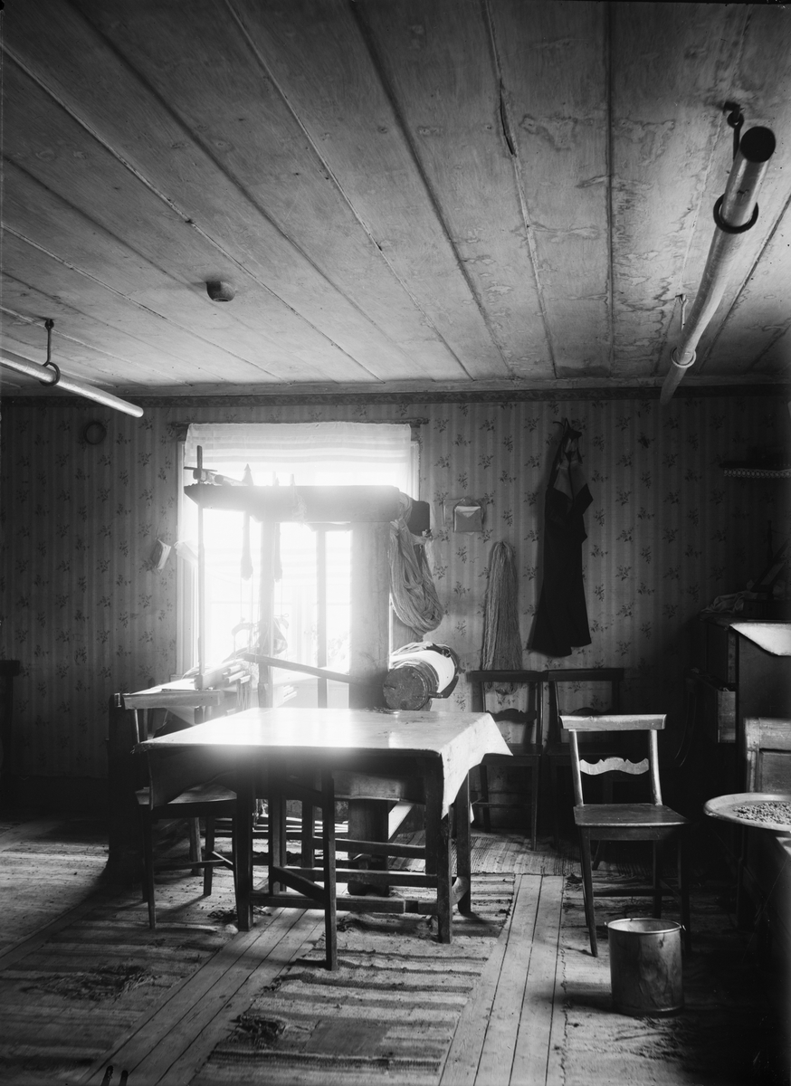 Paul Sandberg, Residential Interior, Old Municipality Residence, Mälby, Börstil parish, Uppland likely 1920s