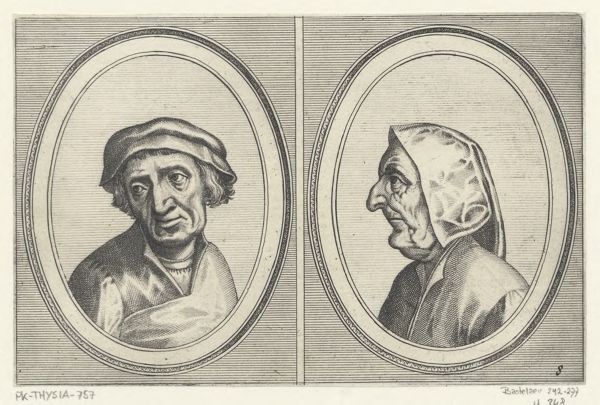 Doetechum, Johannes of Lucas van, (printmaker), Goelijcke Floor and Kinne Snavels