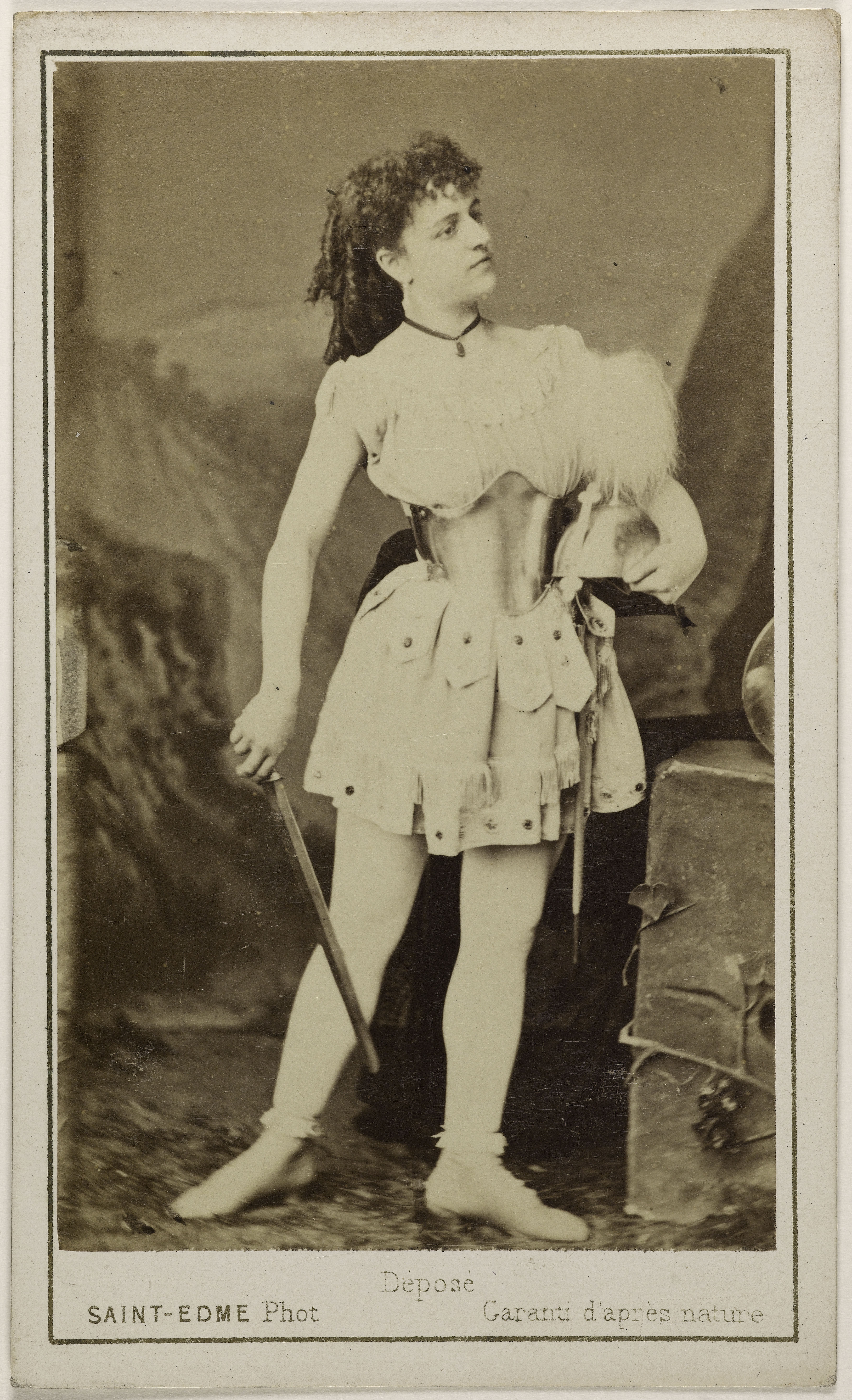 Saint-Edme, Portrait de Bellonne, (danseuse)