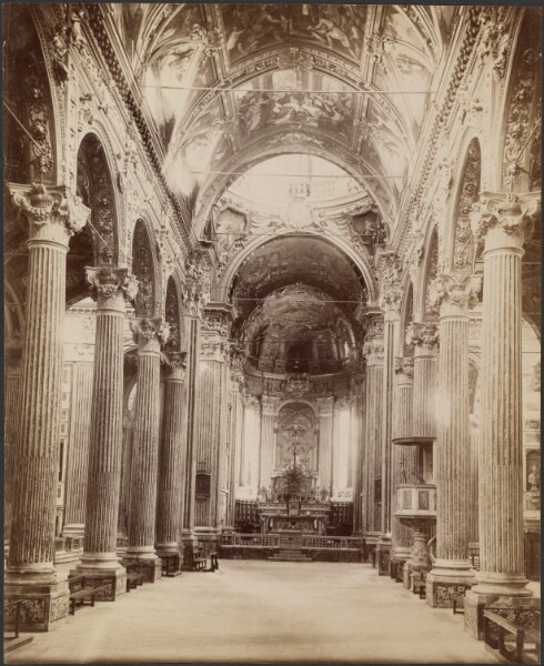 Unknown, [Interior of the Church of the Annunciation, Genoa]