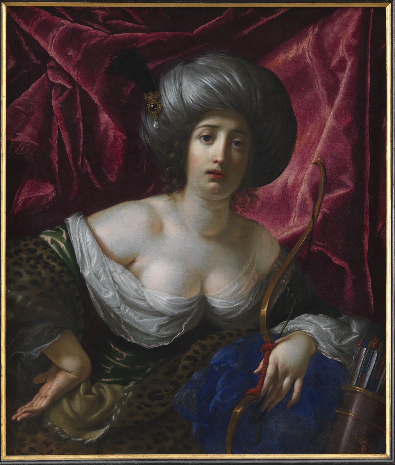 Cesare Dandini, Kvinde portrætteret som gudinden Diana
