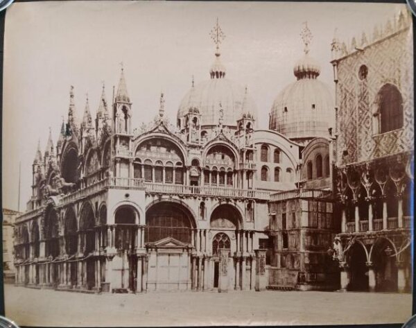 Unknown, St. Mark's Basilica, South-West angle, Venice, Italy