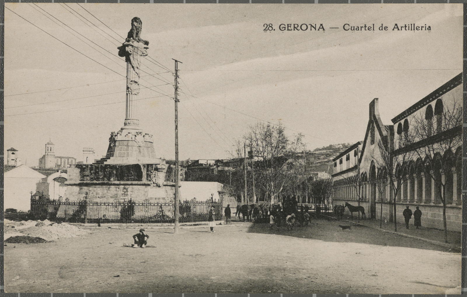 Desconegut, 28. Gerona - Artillery’s Cuartel