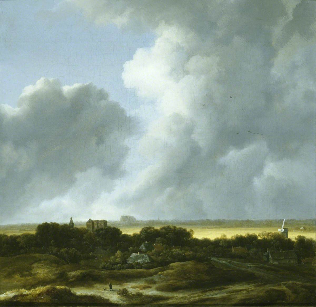 Jacob van Ruisdael, View of Alkmaar