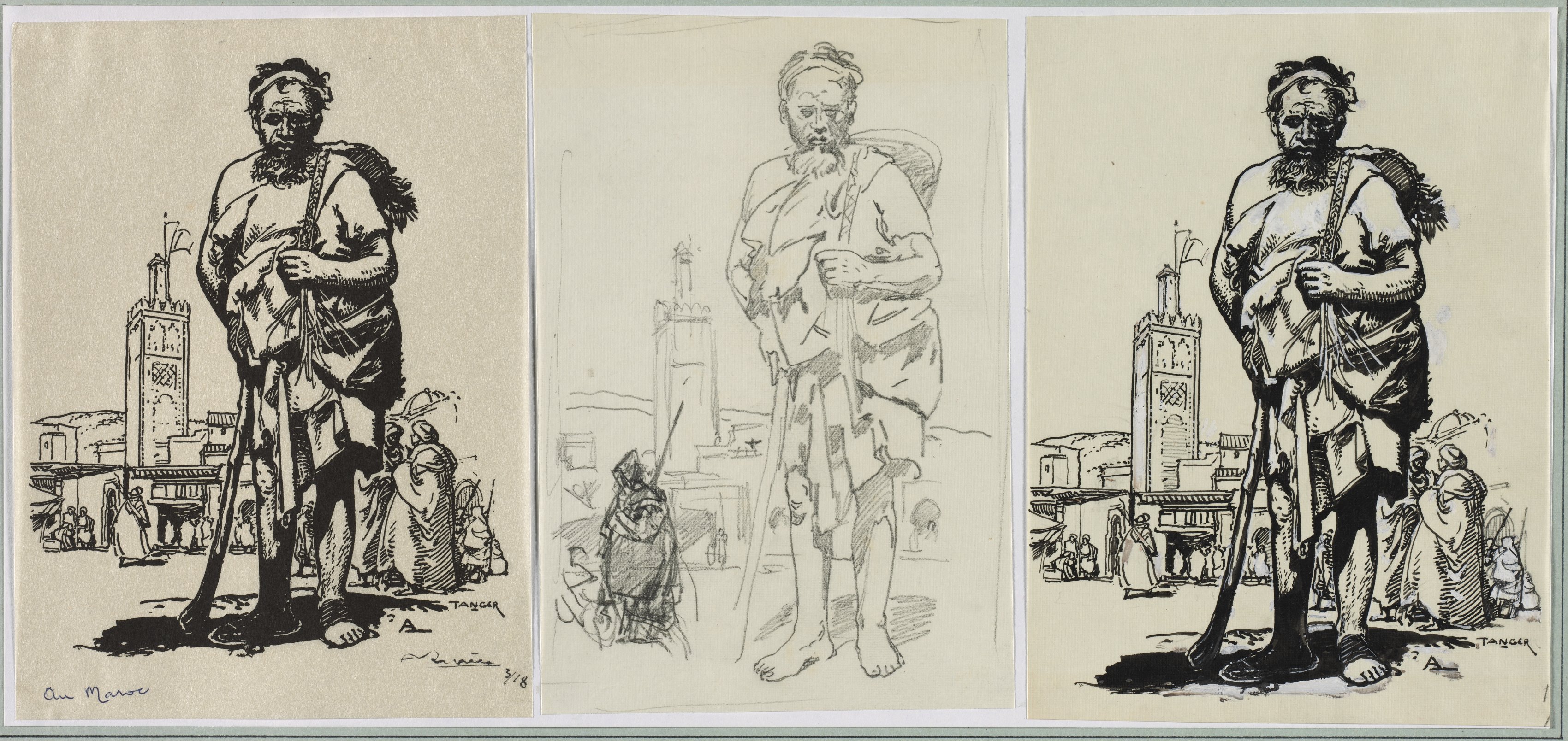 Auguste Louis Lepère, Au Maroc