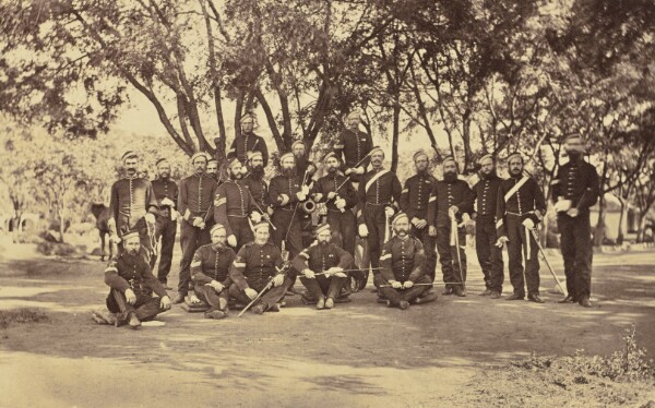 Unknown, [Group Portrait of Military Officers]