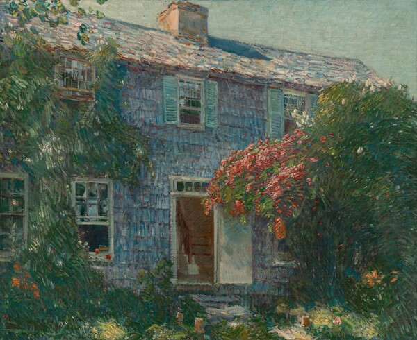 Childe Hassam, Old House at East Hampton