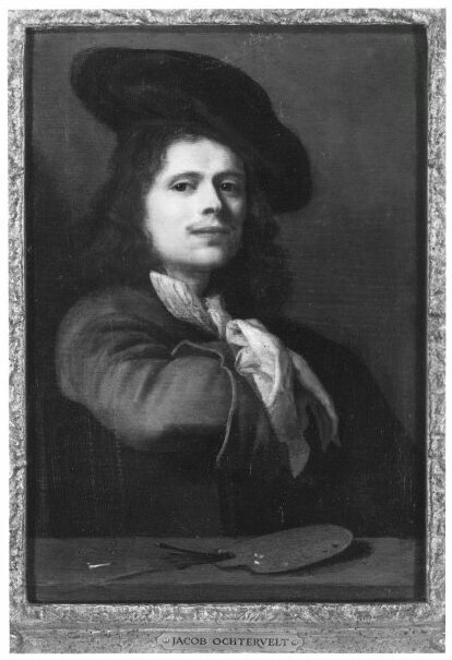 Jacob Ochtervelt, Portr. of a man (selfportr. ?)