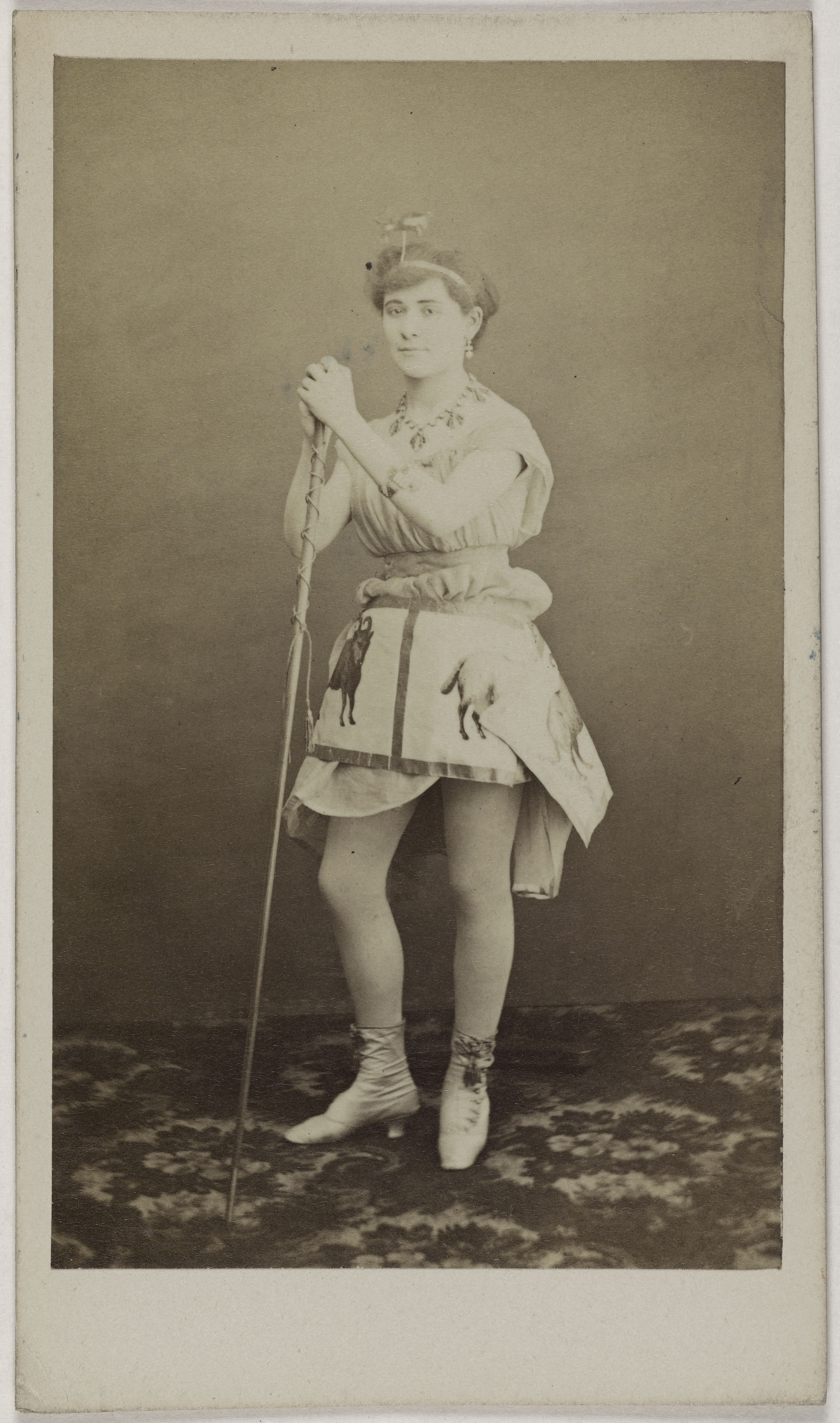 Numa Fils, Portrait de Blanche Debeinne (actrice au théâtre du Châtelet)