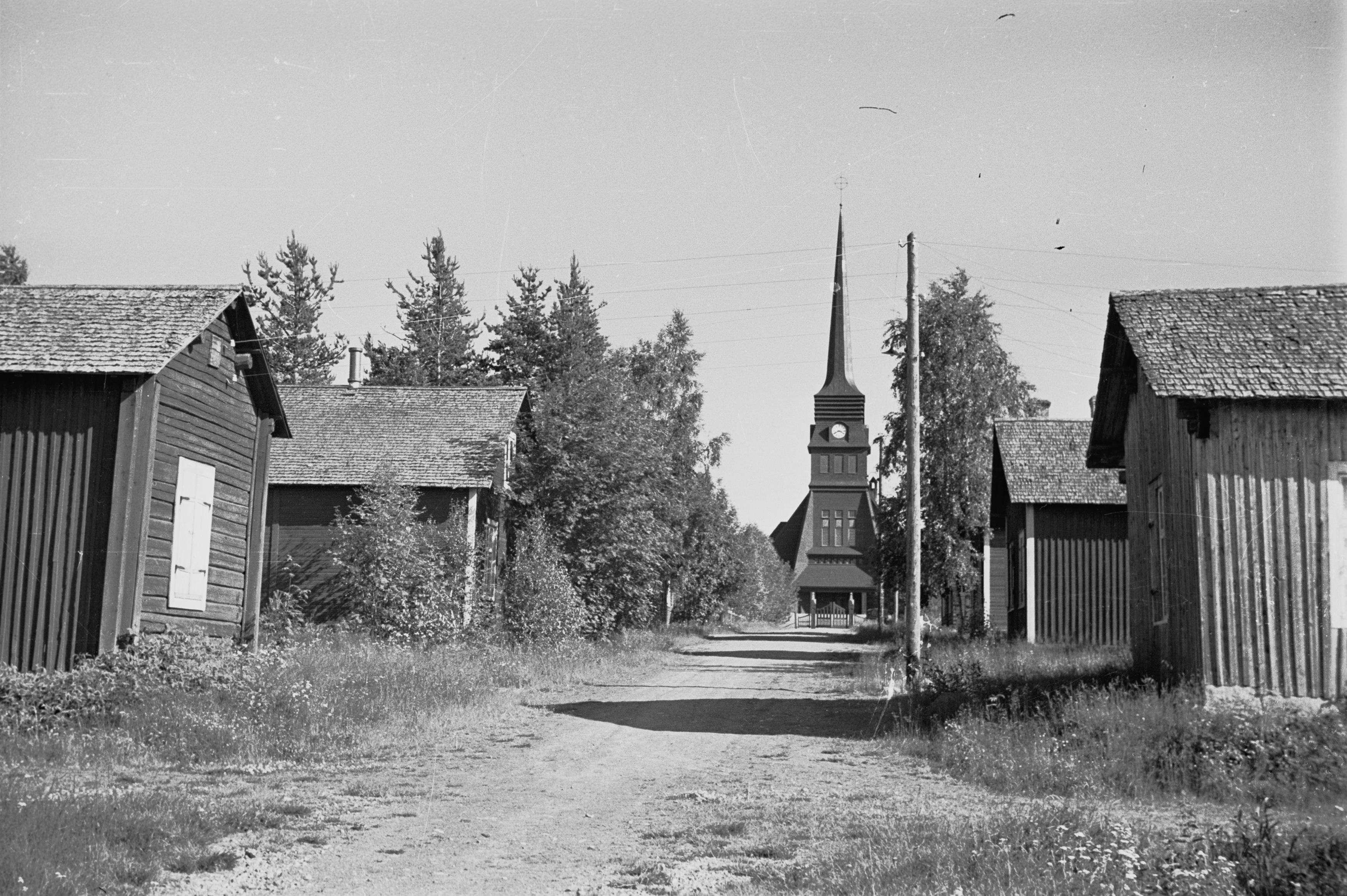 Bertil Berthelson, Norrfjärdens gamla kyrka