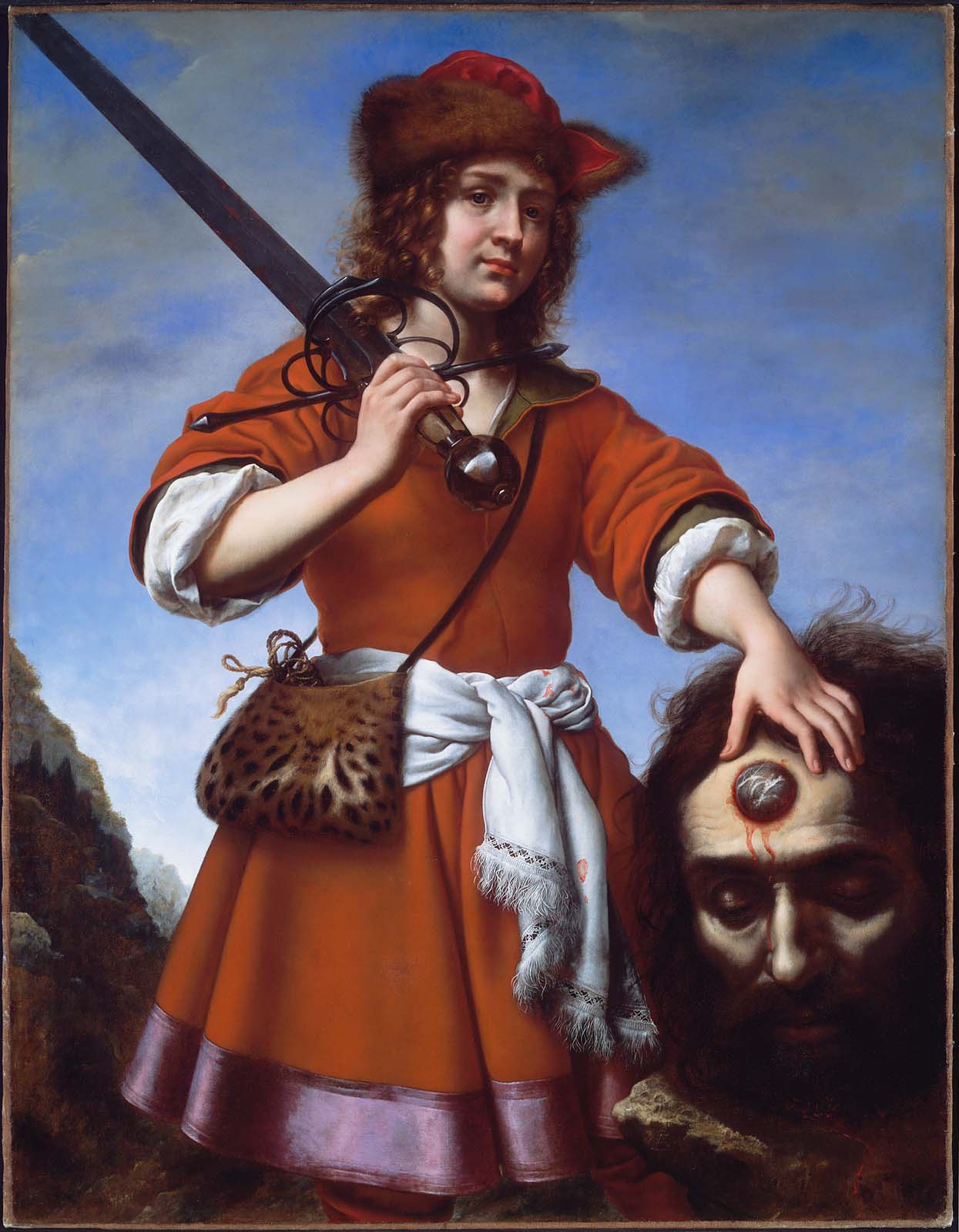 Carlo Dolci, David with the Head of Goliath