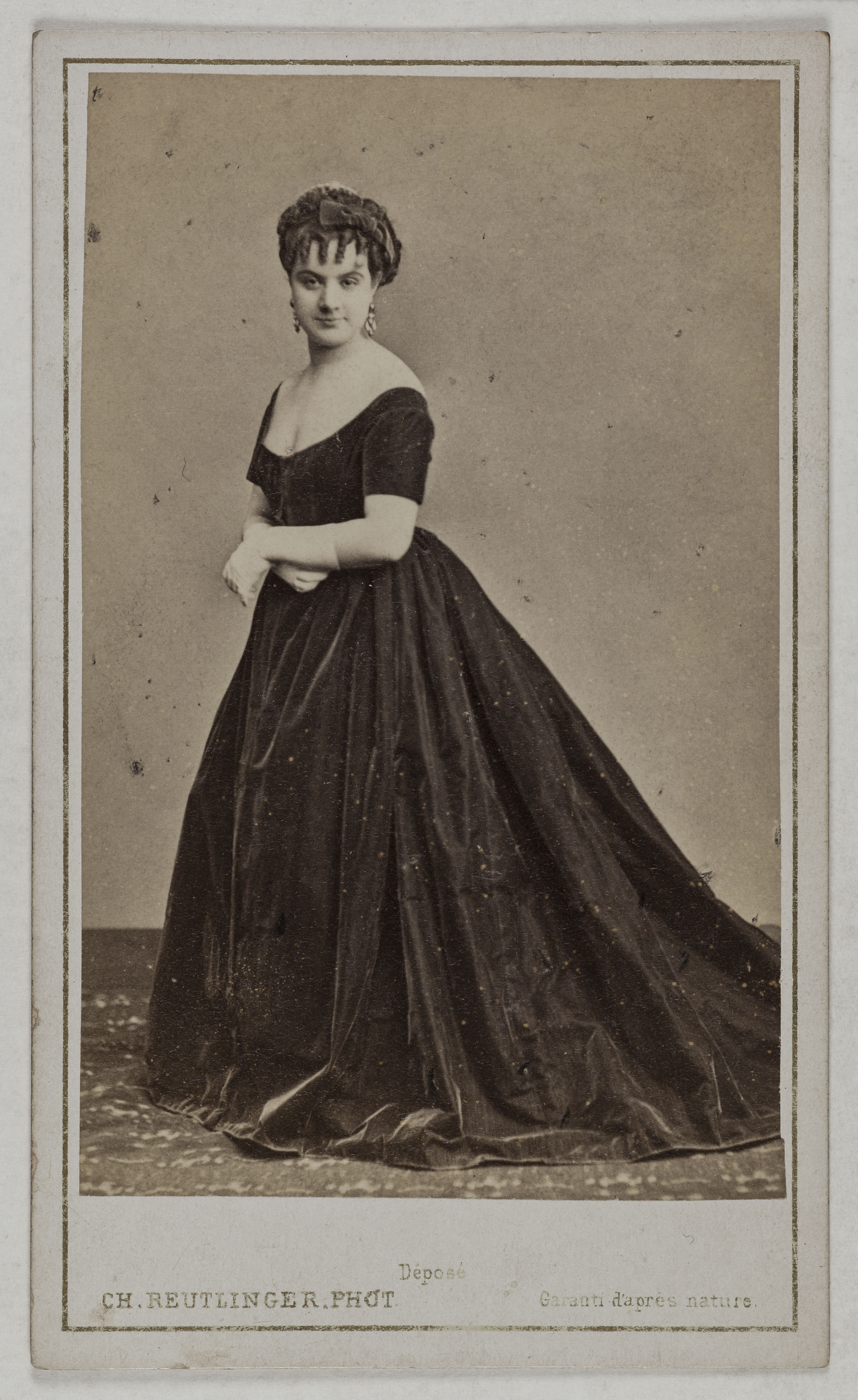 Charles Reutlinger, Portrait de Desclauzas Marie, (née Malvina Ernestine Armand), (1840-1912), (actrice)