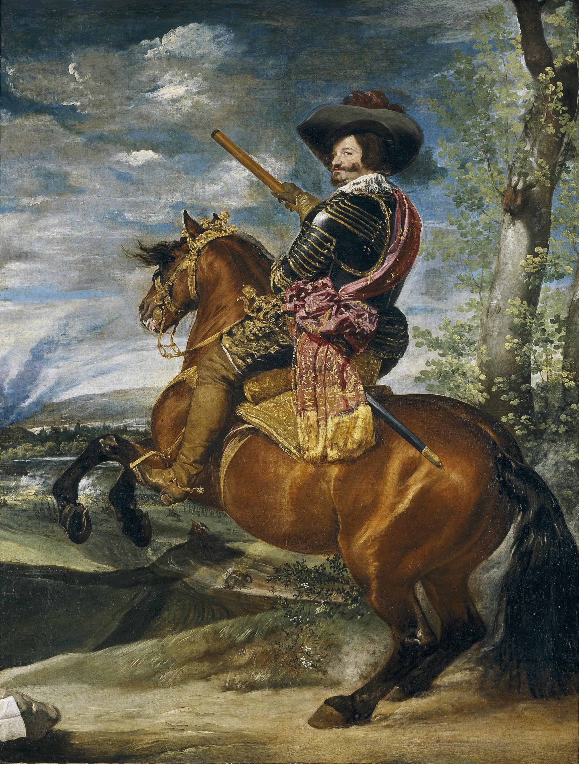 Diego Velázquez, Equestrian Portrait of the Count-Duke of Olivares